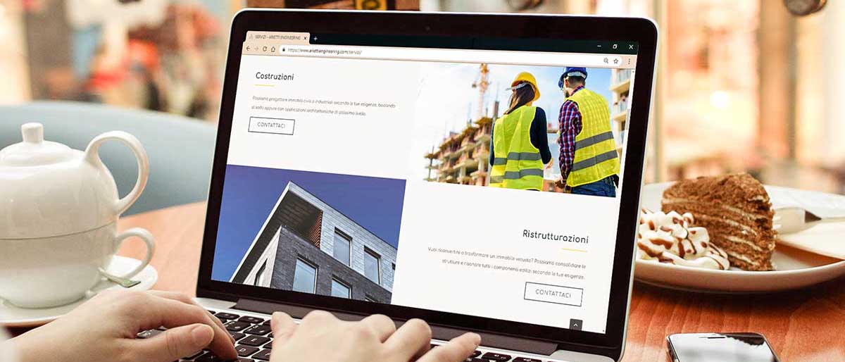 ARIETTI ENGINEERING | Creiamo il tuo Sito Web o Blog con Design moderno responsive ottimizzato per PC, Tablet e Smartphone | Siti Internet aziendali personalizzati e veloci